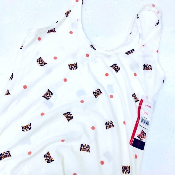 No Boundaries Cat Tank Top Size Medium - Picture 7 of 11